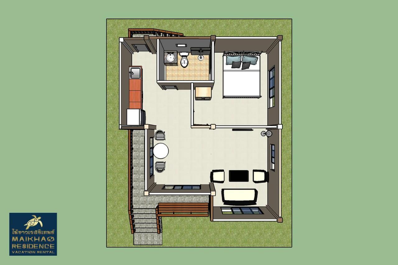 Maikhao Residence Maikhau-part Kültér fotó